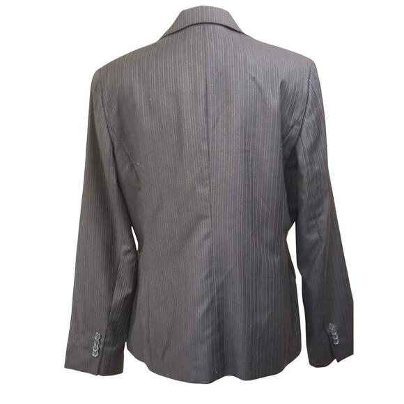 Brooks Brothers 346 black/white pinstripe blazer,  tailored, versatile, preppy - Picture 2 of 7